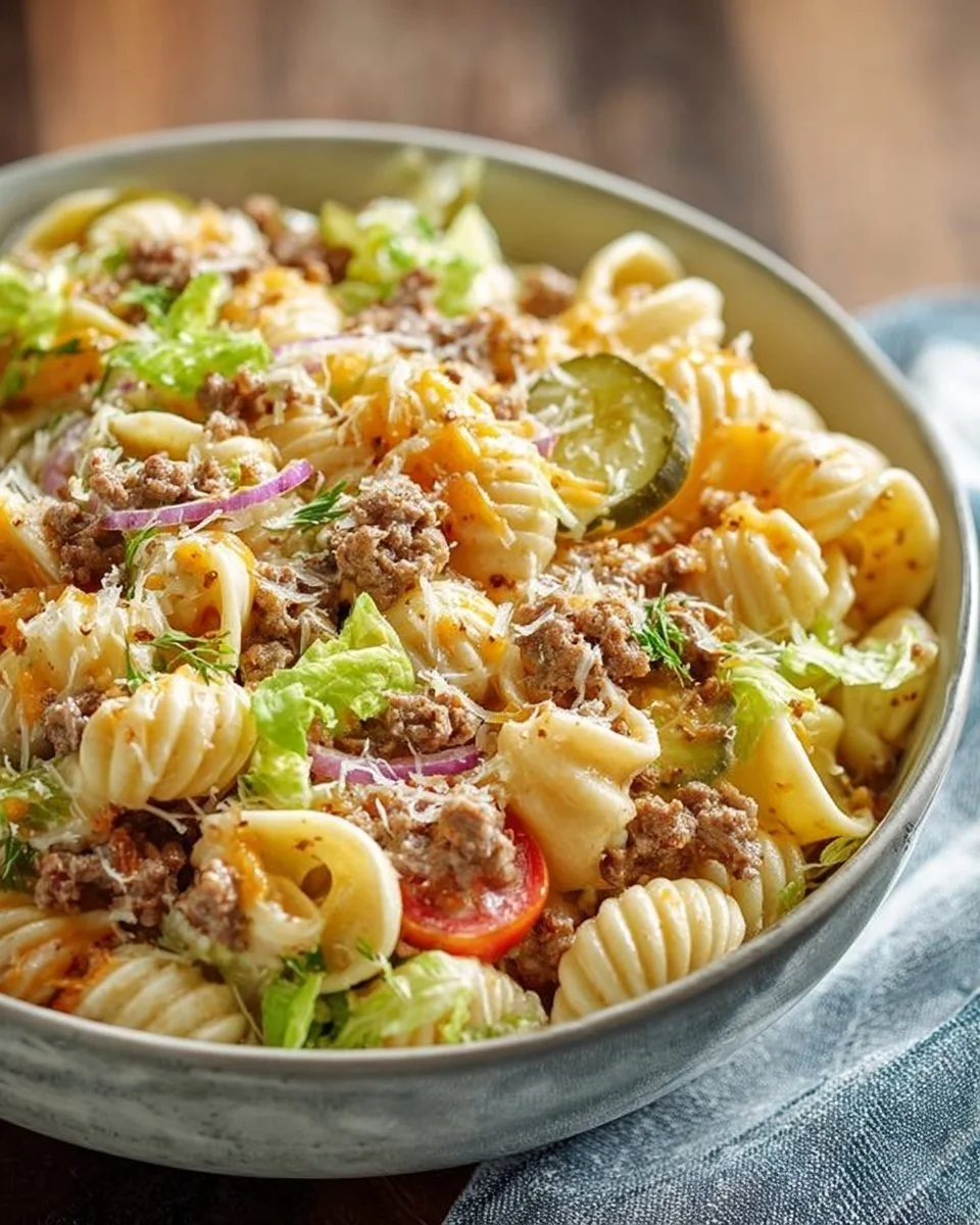 Big Mac Nudelsalat