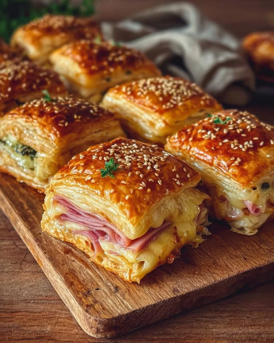 Blätterteig-Puten-Käse-Snacks: 30-Minuten-Wunder!