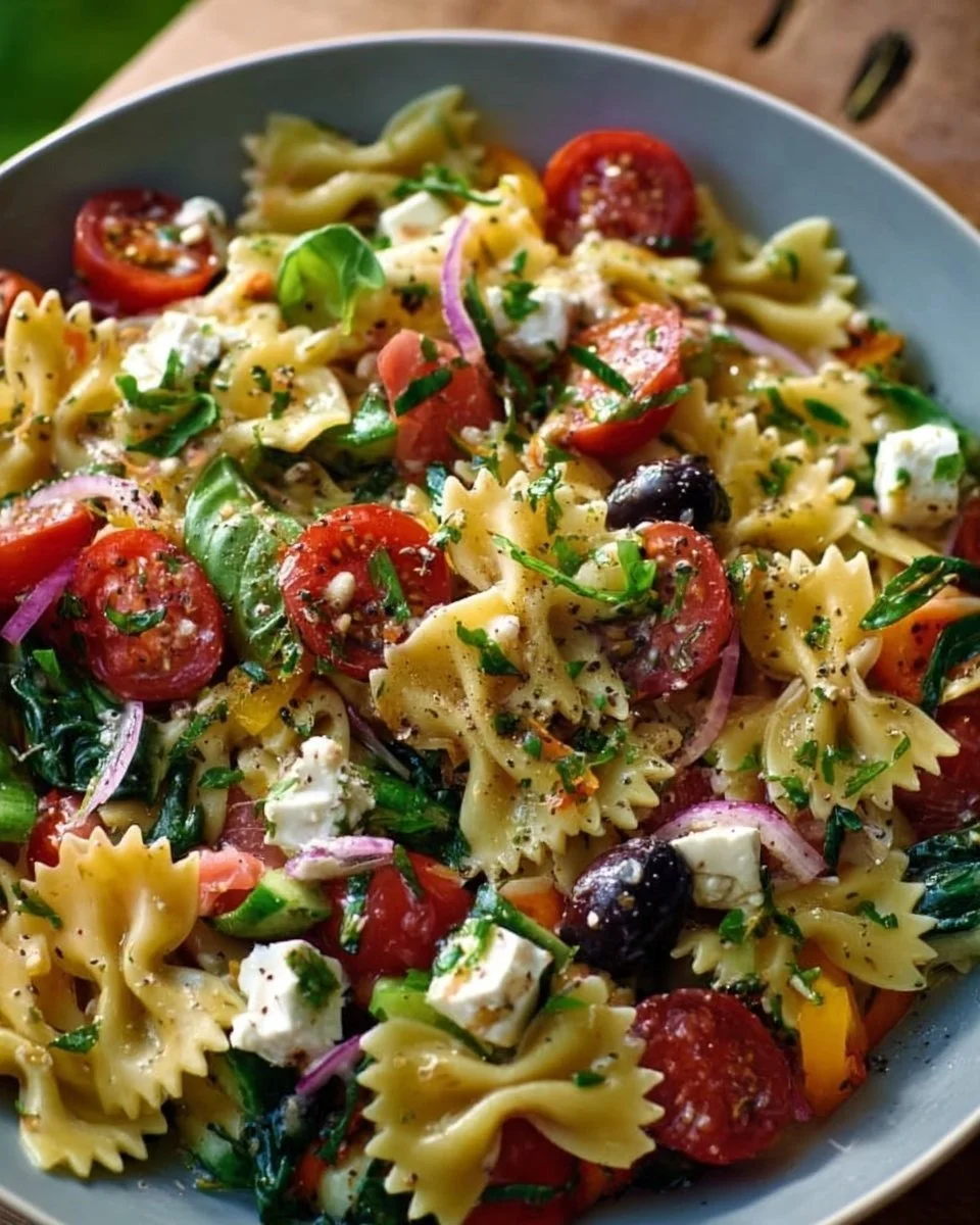 Bow Tie Pasta Salat: Schnell, frisch & unwiderstehlich!