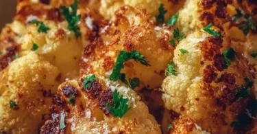 Knuspriger Blumenkohl aus der Heißluftfritteuse, perfekt für Snacks oder Beilagen