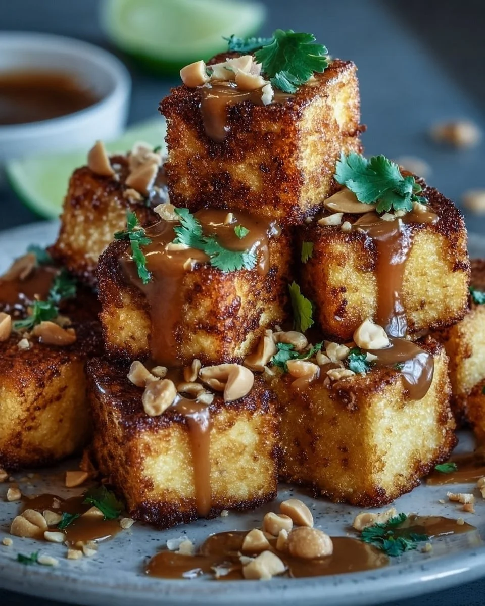 Crispy Tofu with Peanut