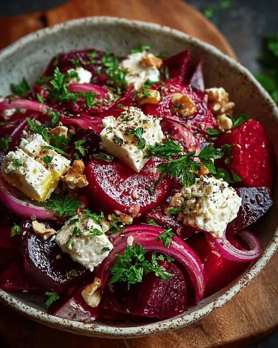 Einfacher Rote-Bete-und-Fetakäse-Salat: Der ultimative 20-Minuten-Sommerhit!