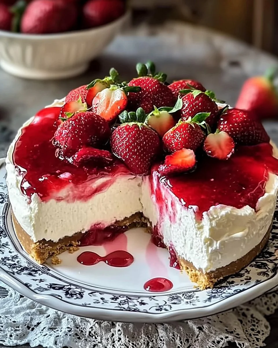 Erdbeer Käsekuchen