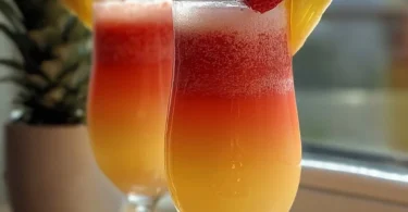 Erfrischende Ananas Pink Limonade für feierliche Anlässe
