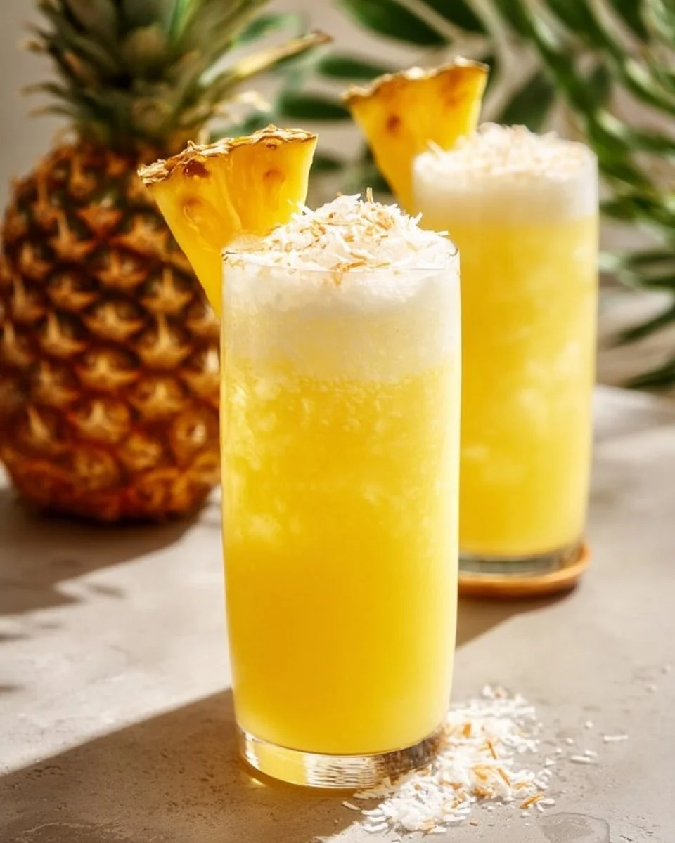 Erfrischende Ananaslimonade für den Sommer