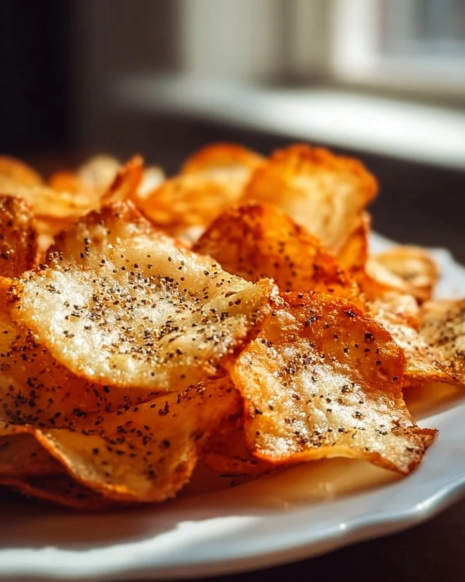 Hüttenkäse-Chips: Knuspriger und gesunder Snack aus Hüttenkäse.