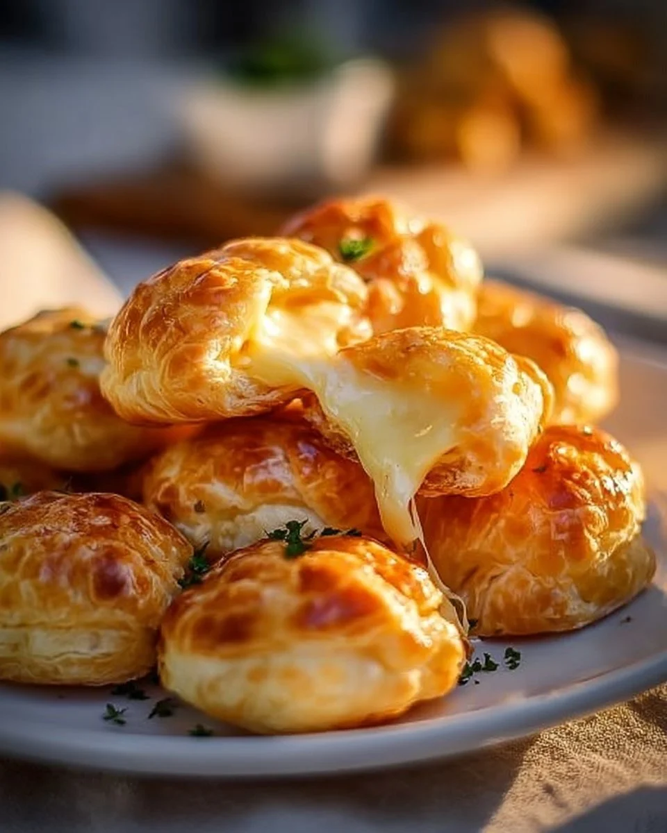 Käse Puff Snacks: Schnelle Fingerfood-Häppchen für Käseliebhaber
