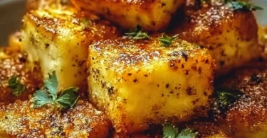 Knuspriger Feta aus dem Airfryer, schnell und einfach zubereitet
