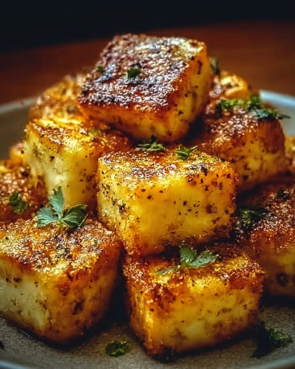 Knuspriger Feta aus dem Airfryer, schnell und einfach zubereitet