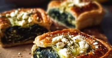 Leckeres Rezept für Sabzi Tarts auf einem Tisch, ideal für kreative Abende.