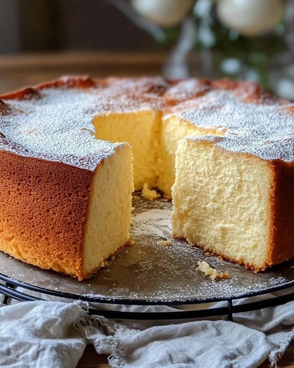 Delizioso Quark-Rührkuchen auf einem Teller, perfekt für jeden Anlass.