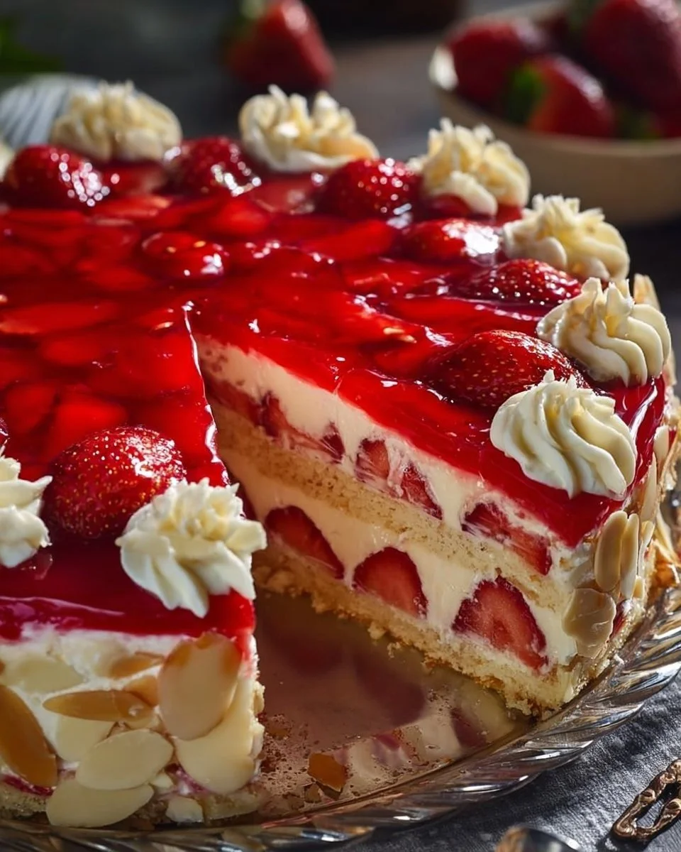 Weltbestes Erdbeerkuchen Rezept