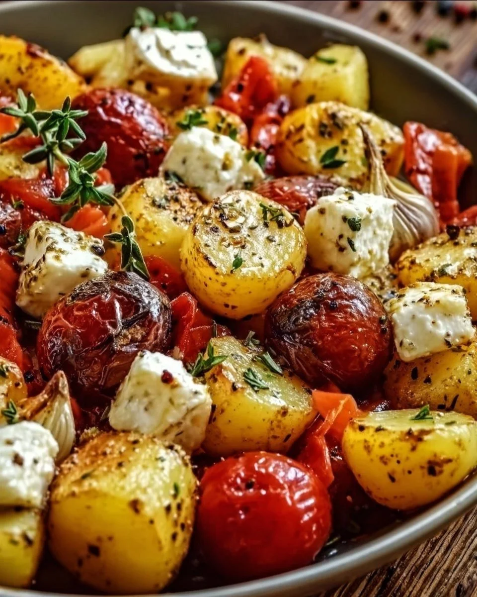 Feta Kartoffeln Ofengemüse