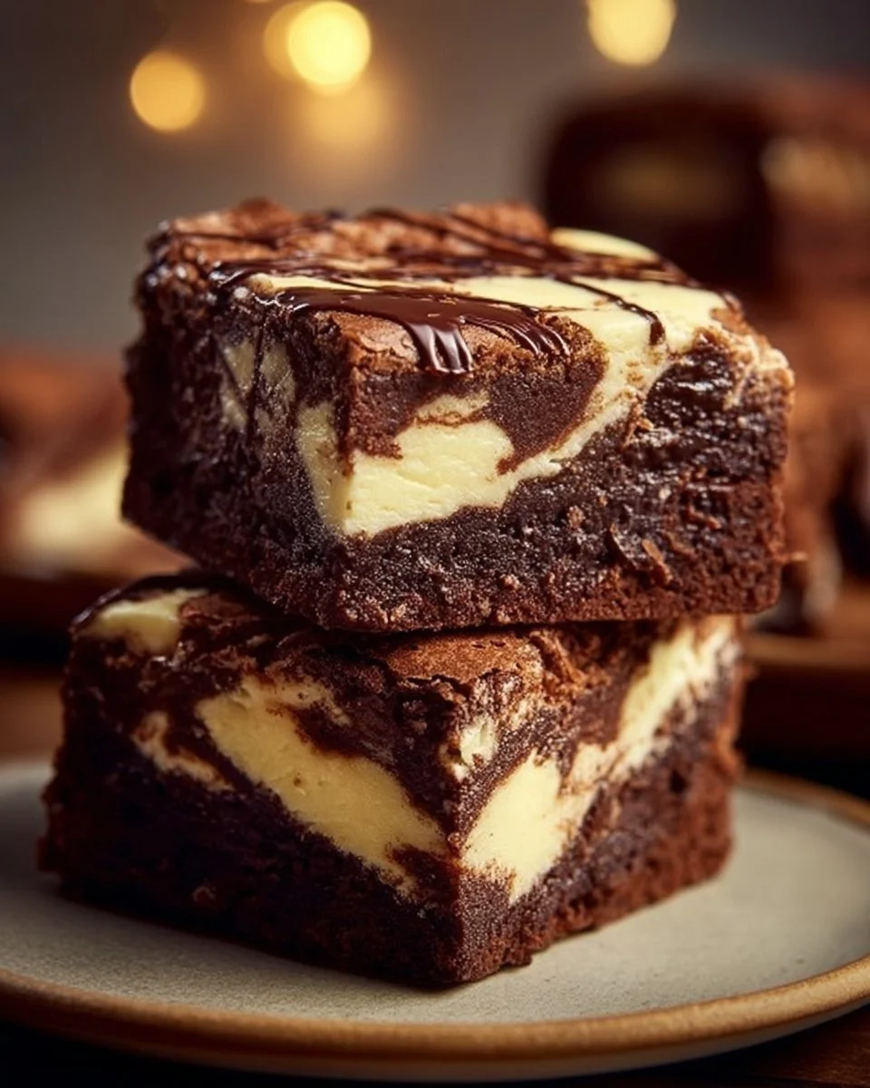 Frischkäse-Brownies