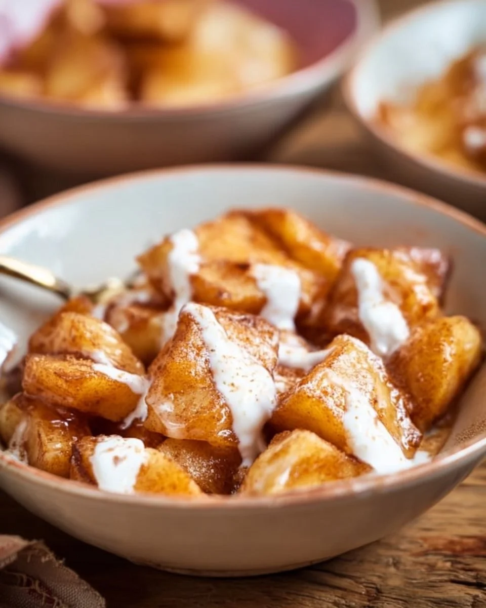 Gebackene Äpfel aus dem Air Fryer