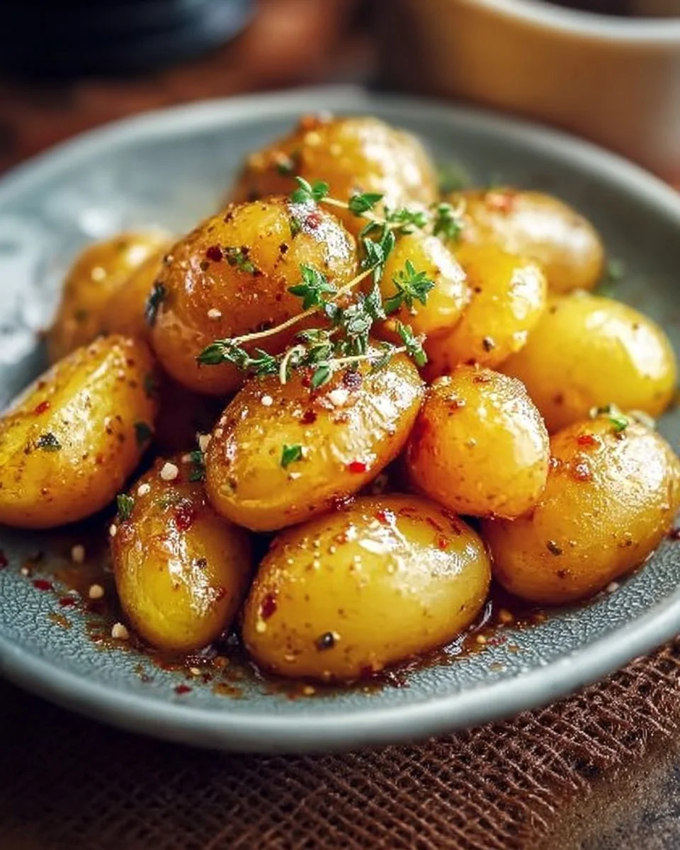 Honig-Senf-Kartoffeln