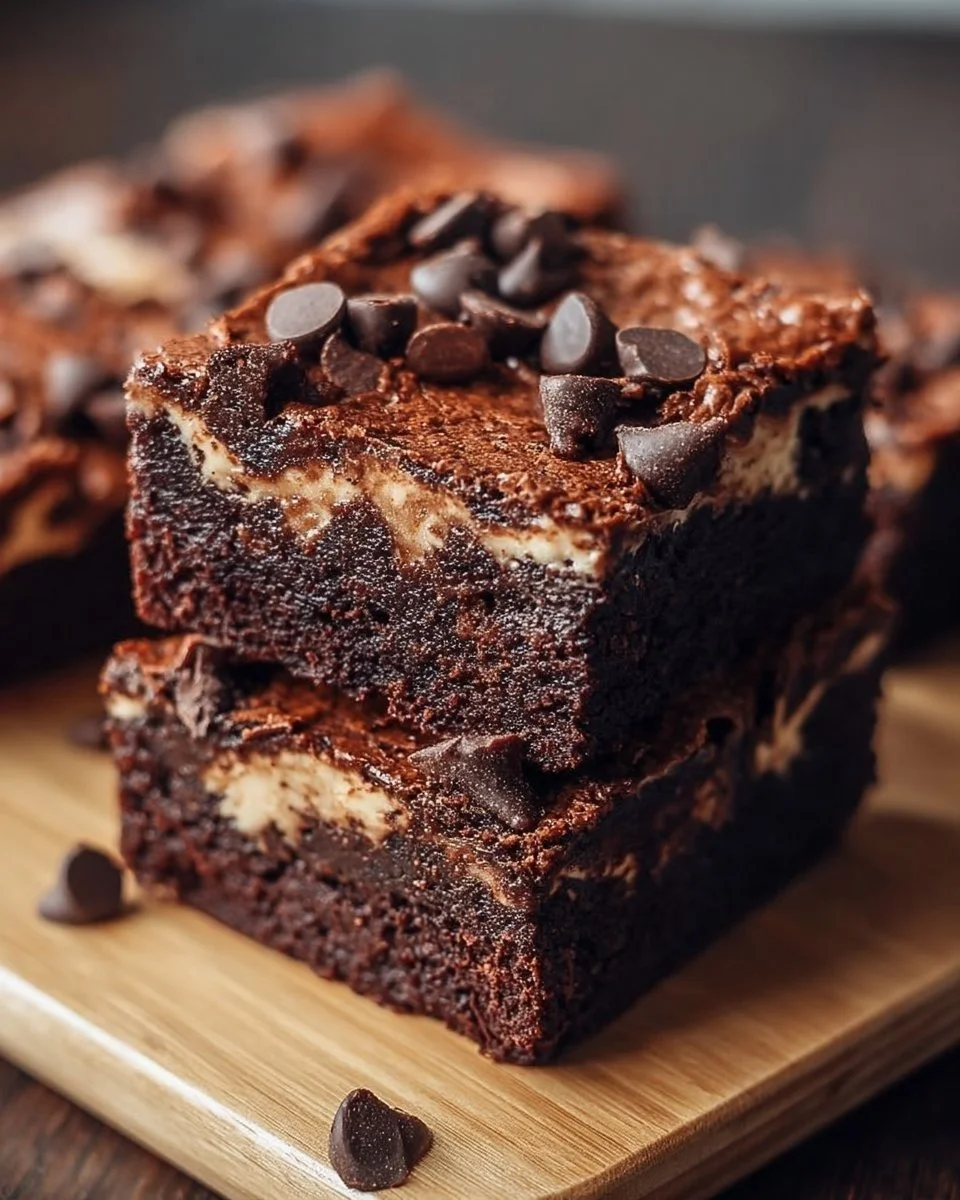 Hüttenkäse Protein Brownies