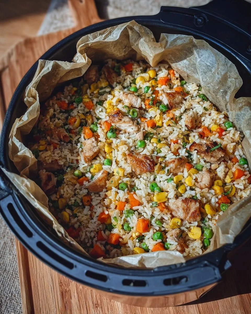Zubereitung von Reis im Airfryer für perfekte Konsistenz und Geschmack