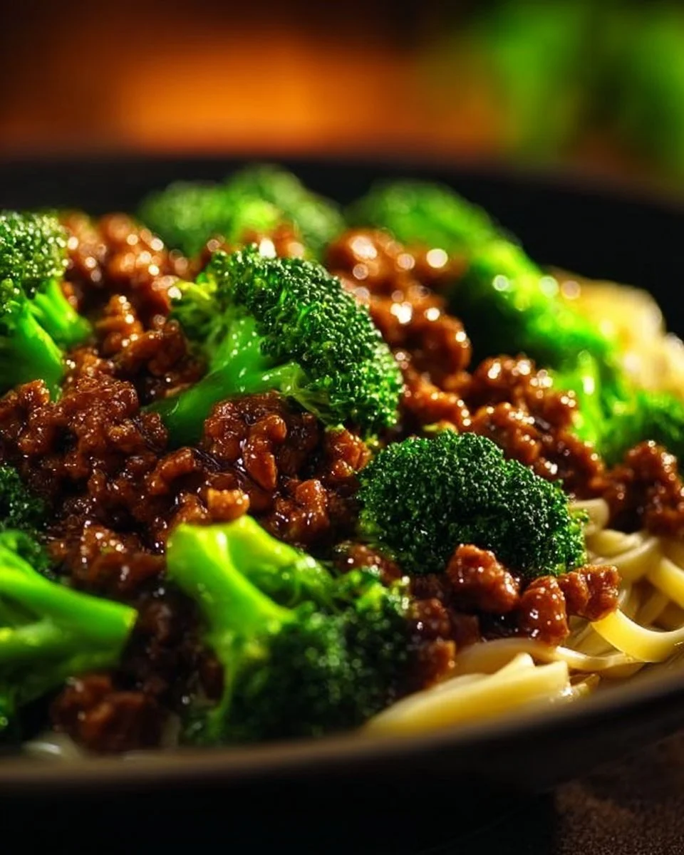 Teriyaki-Hackfleisch-Pfanne mit Gemüse und Reis für ein schmackhaftes Gericht