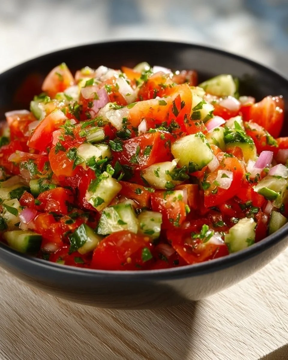 Tomaten Gurken Salat